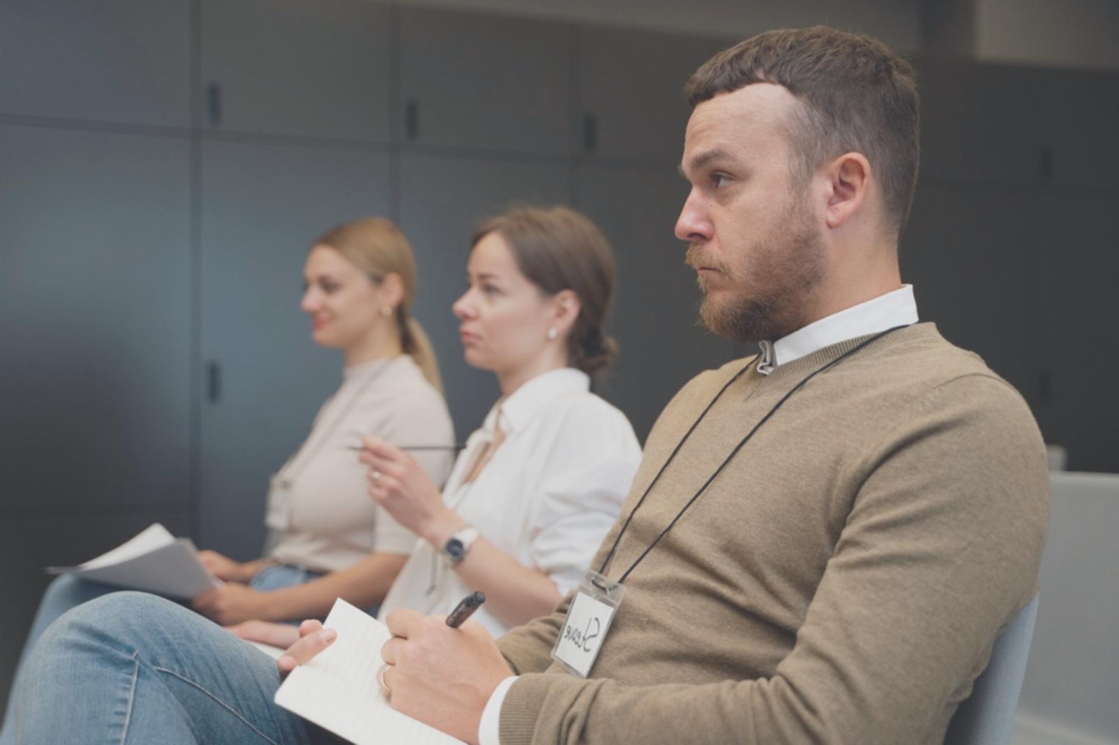 Professional negotiation training session